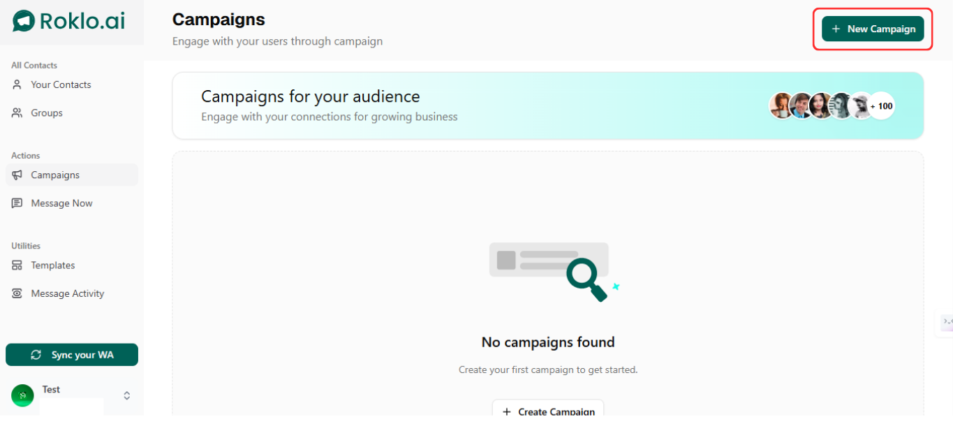 Step 4: Create a Campaign