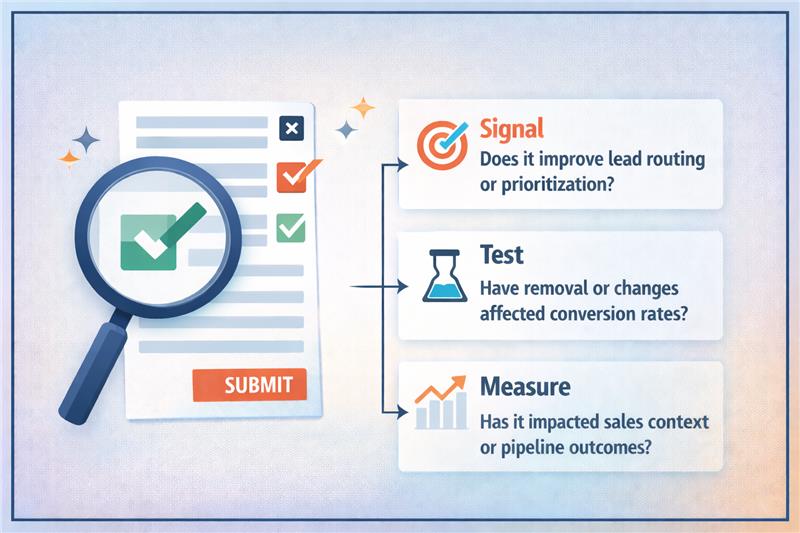 A Simple Framework to Evaluate Form Field