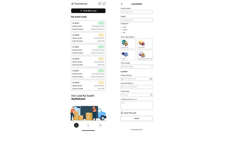 Sarthi Trans-Custom Architecture and System Design