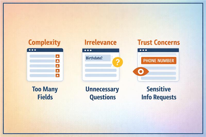 The Three Behavioural Triggers that Cause Form Abandonment